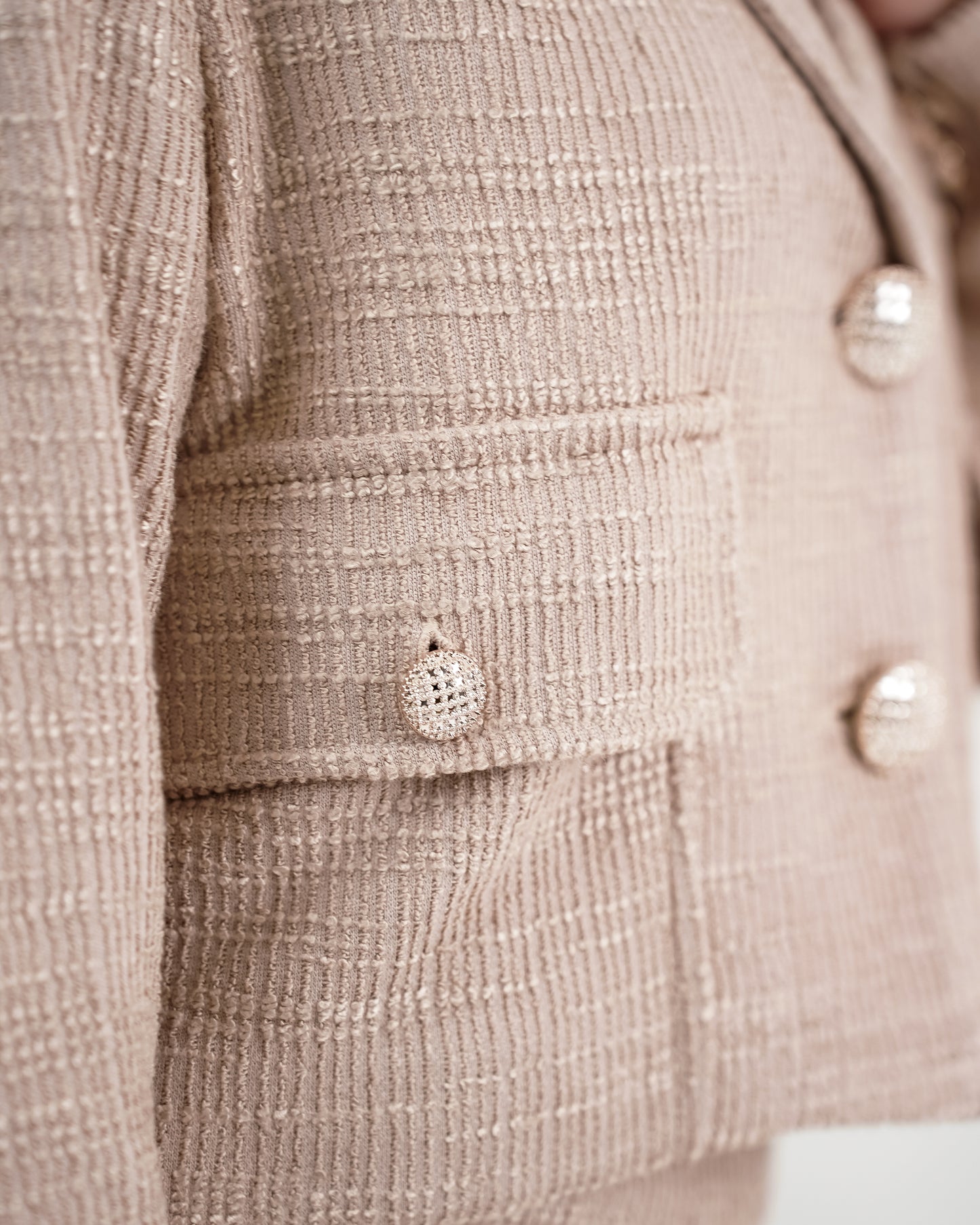 Cropped Tailored Blazer