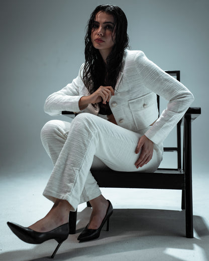 Tailored Blazer & Sleek Trousers Set